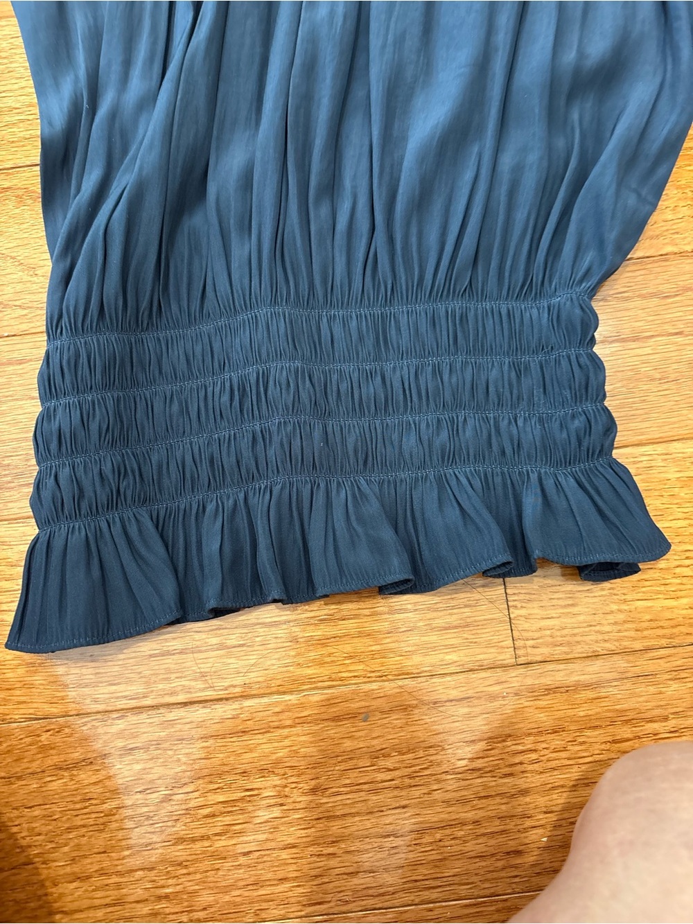 Ramy Brook Cold-Shoulder Blouson Long Sleeve Blouse Small - Picture 3 of 4